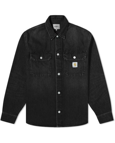 Carhartt Harvey Denim Shirt Jacket - Black