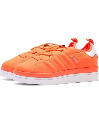 Moncler X Adidas Originals Campus Trainers - Orange