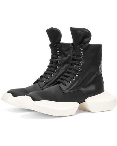 Rick Owens Drkshdw Recyle Bomber Jacket Army Trainers - Black