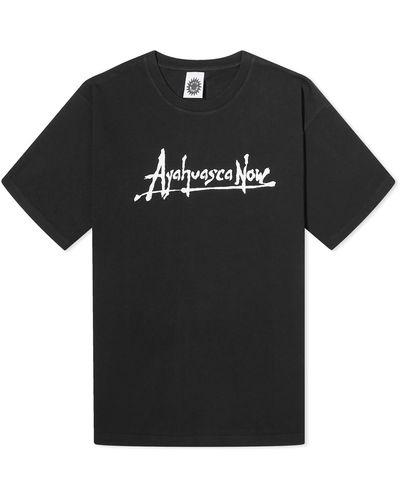 Good Morning Tapes Ayahuasca Now T-Shirt - Black