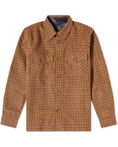 Portuguese Flannel Valle Overshirt - Brown