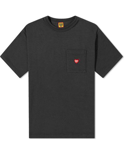 Human Made Heart Pocket T-Shirt - Black