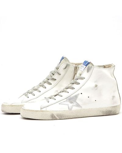 Golden Goose Francy Leather Sneakers - White