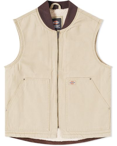 Dickies Duck Canvas Vest - Natural