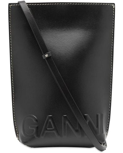 Ganni Small Cross Body Bag - Black