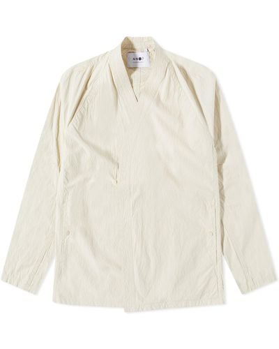 NN07 Kotaro Kimono Jacket - White