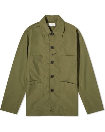 Universal Works Recycled Bakers Jacket - Green