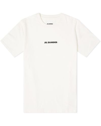 Jil Sander + Plus Logo Active T-shirt - White
