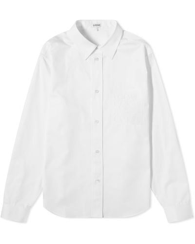 Loewe Anagram Pocket Shirt - White