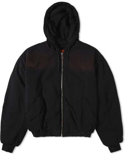 424 Hooded Zip Jacket - Black