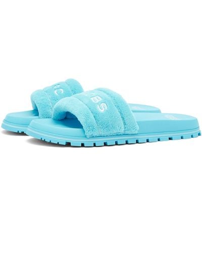 Marc Jacobs The Terry Slide - Blue