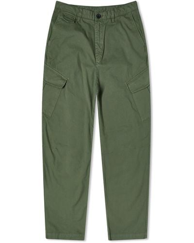 Paul Smith Straight Fit Cargo Trousers - Green