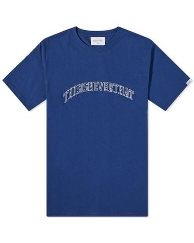 thisisneverthat Arch-Logo T-Shirt - Blue