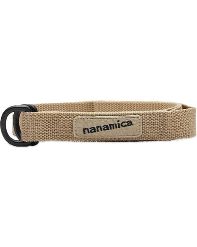 Nanamica Tech Belt - Natural