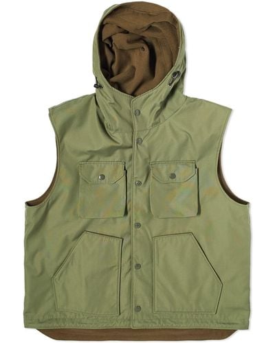 Engineered Garments Field Vest - Green