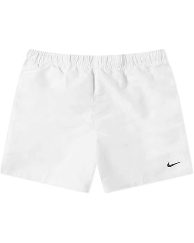 Nike Swim Essential 5" Volley Shorts - White