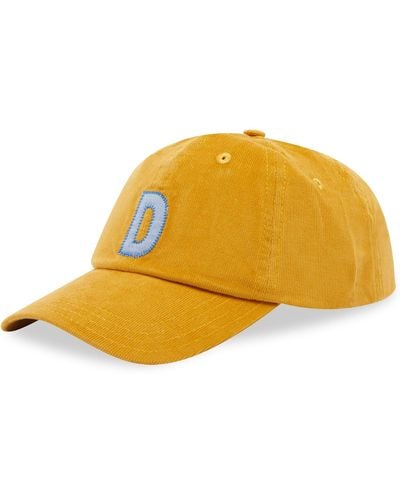 Drake's Chambray D Baseball Cap - Yellow