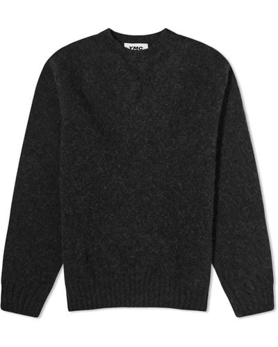 YMC Suededhead Crew Knit - Black