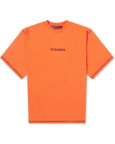 OTTOLINGER Classic Logo T-Shirt - Orange