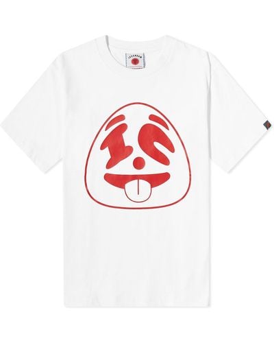 ICECREAM Panda Face T-Shirt - Red