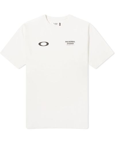 Pas Normal Studios X Oakley Off-Race T-Shirt - White