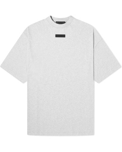 Fear Of God Spring Tab Crew Neck T-Shirt - White