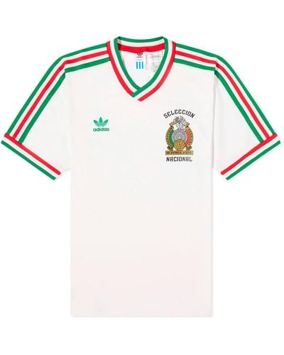 adidas Mexico Away Jersey 86 - Blue