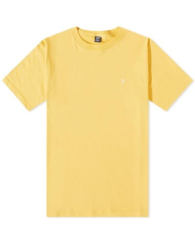 PATTA Basic Script P T-Shirt - Yellow