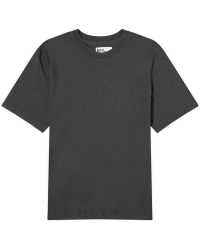 MHL by Margaret Howell Simple T-Shirt - Black