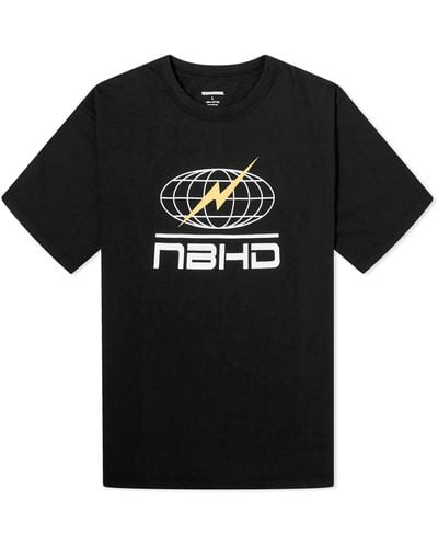 Neighborhood 10 Printed T-Shirt - Black