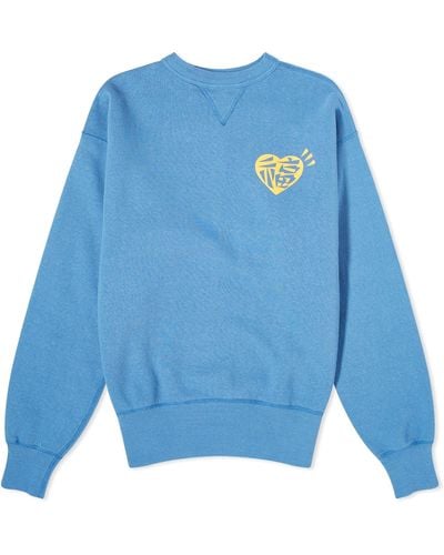 Human Made Dragon Heart Sweatshirt - Blue