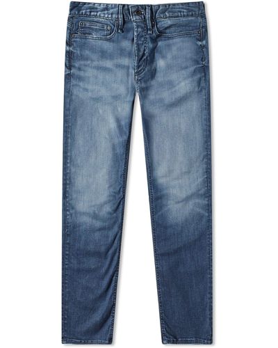 Denham Noos Razor Slim Fit Jeans in Gray for Men | Lyst