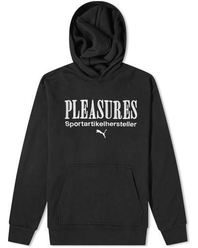 PUMA X Pleasures Graphic Hoodie - Black