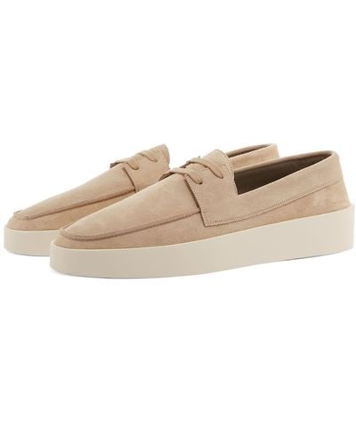 Fear Of God Boat Sneakers - Natural