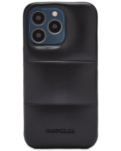 Moncler Iphone 13 Pro Padded Cover - Black