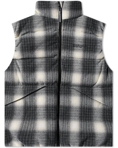 NEIGHBORHOOD Logo-Appliquéd Padded Twill Gilet for Men