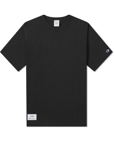 Champion X Wtaps T-Shirt - Black