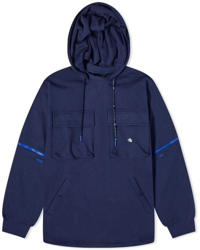 The North Face Ue Hybrid Hooded Jacket - Blue