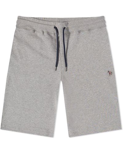Paul Smith Zebra Sweat Shorts - Grey