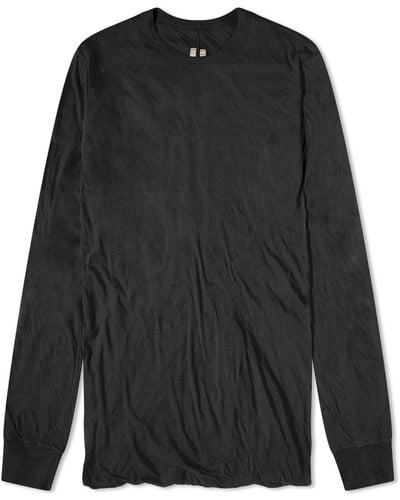 Rick Owens Double Long Sleeve T-Shirt - Black