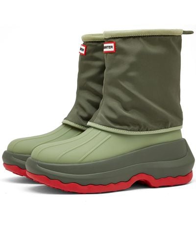 KENZO X Hunter Ankle Boots - Green