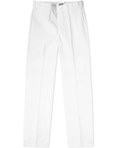 Dickies 874 Classic Straight Trousers - White