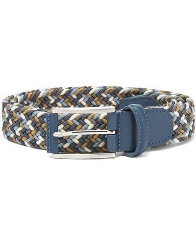 Anderson's Woven Textile Belt - Blue