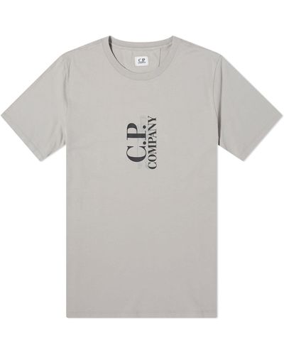 C.P. Company Sailor Logo T-Shirt - Grey