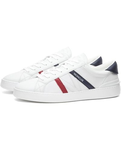 Moncler Monaco Court Sneakers - White
