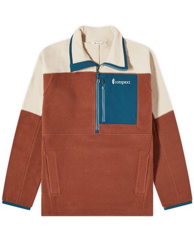 COTOPAXI Abrazo Half Zip Fleece Jacket - Orange