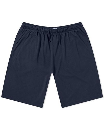 Sunspel Lounge Shorts - Blue