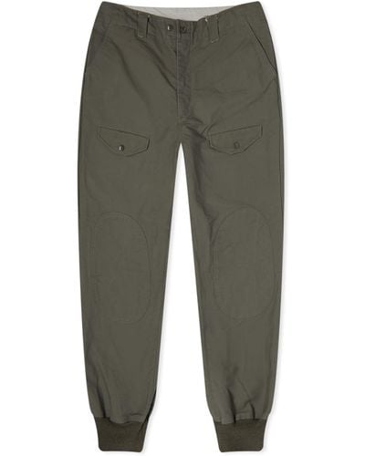 Engineered Garments Airborne Pant Cotton Double Cloth - Green