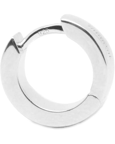 Miansai 4Mm Huggie Earring - Metallic