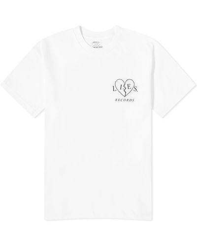 L.I.E.S. Records Tangled Trap T-Shirt - White